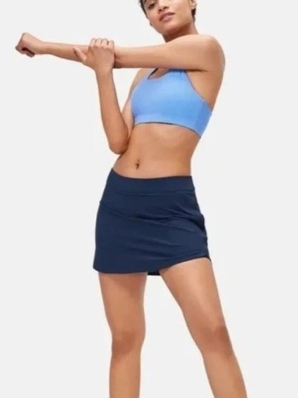 Outdoor Voices Blue The Exercise 4" Skort Athleisure - Picture 2 of 10